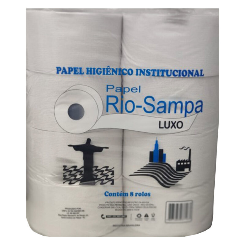 Papel Higi Nico Rol O Rio Sampa Luxo X M Rolos Produtos